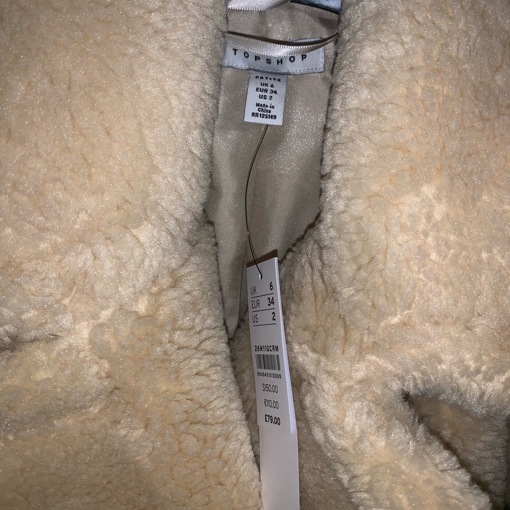 Top shop wool trench coat